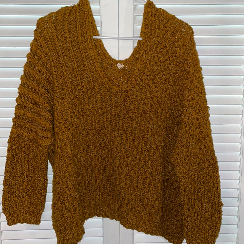 Chunky knit slouchy sweater